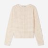 Girls Bonpoint Jumpers & Cardigans | Girls Checked Tyra Cardigan In Pink