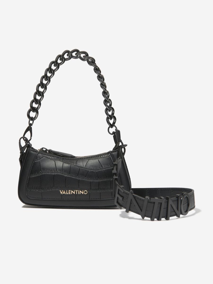 Girls Valentino Bags & Backpacks | Girls Surrey Shoulder Bag In Black (31.9Cm)