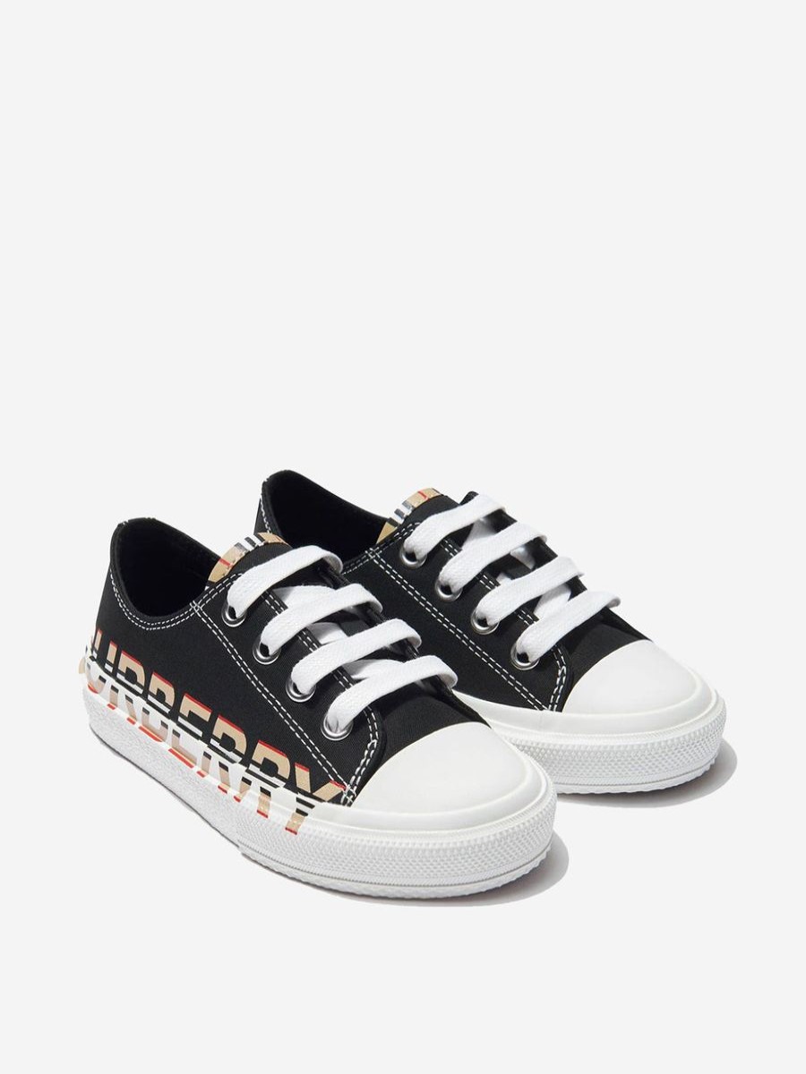 Teen Burberry Kids Footwear | Burberry Kids - Kids Mini Larkhall Lace Up Trainers | Childsplay Clothing