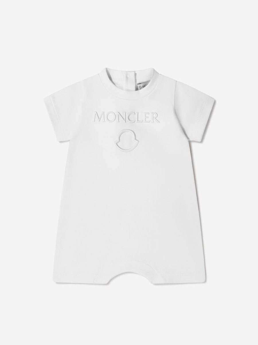 Baby Moncler Enfant Babygrows & Rompers | Baby Unisex Logo Romper