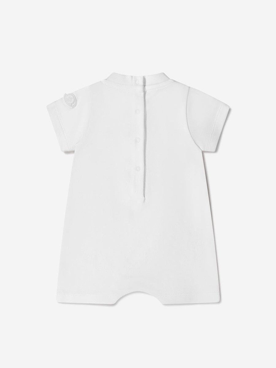 Baby Moncler Enfant Babygrows & Rompers | Baby Unisex Logo Romper