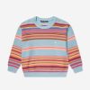 Girls Acne Studios Jumpers & Cardigans | Kids Striped Jumper In Blue