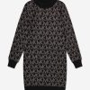 Teen Michael Kors Dresses | Girls Knitted Logo Dress In Black