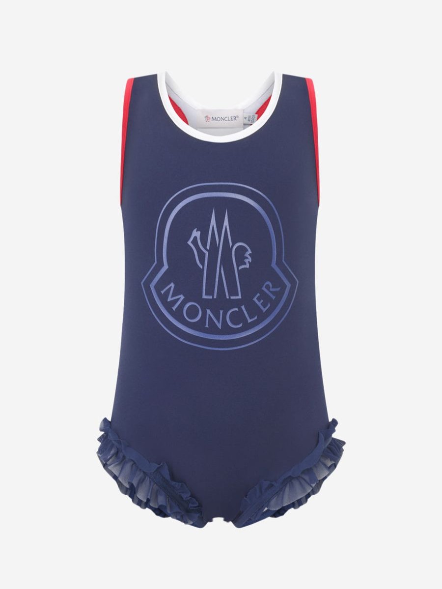 Girls Moncler Enfant Swimwear | Girls Blue Swimsuit