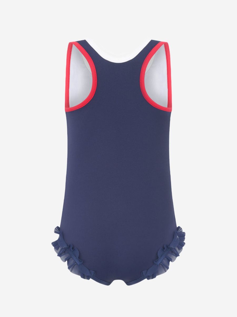 Girls Moncler Enfant Swimwear | Girls Blue Swimsuit