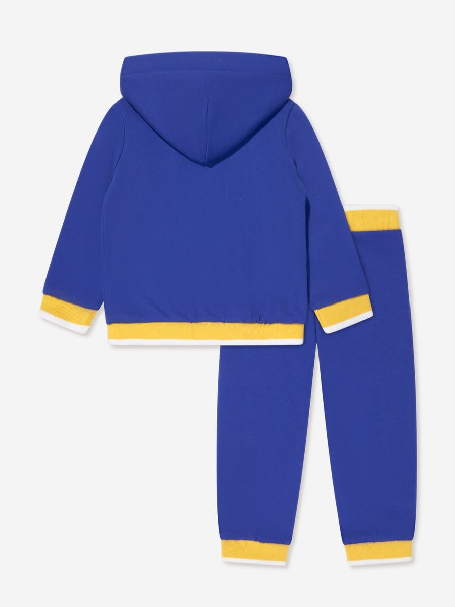 Baby Moschino Kids Tracksuits | Baby Boys Teddy Logo Tracksuit In Blue