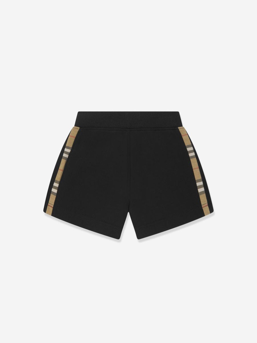 Teen Burberry Kids Shorts | Girls Caterina Check Shorts In Black