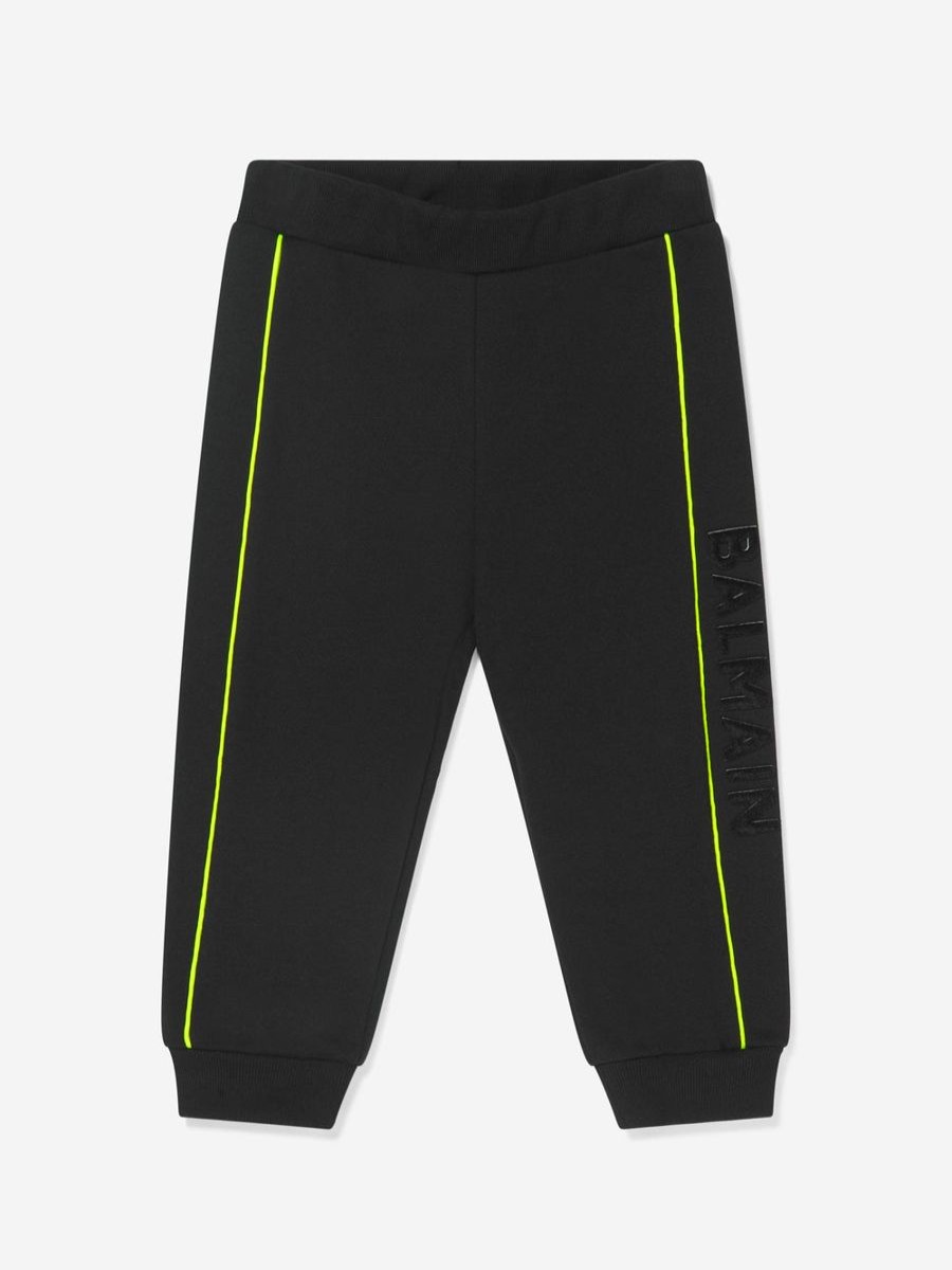 Baby Balmain Sweatpants | Baby Boys Logo Print Sweatpants