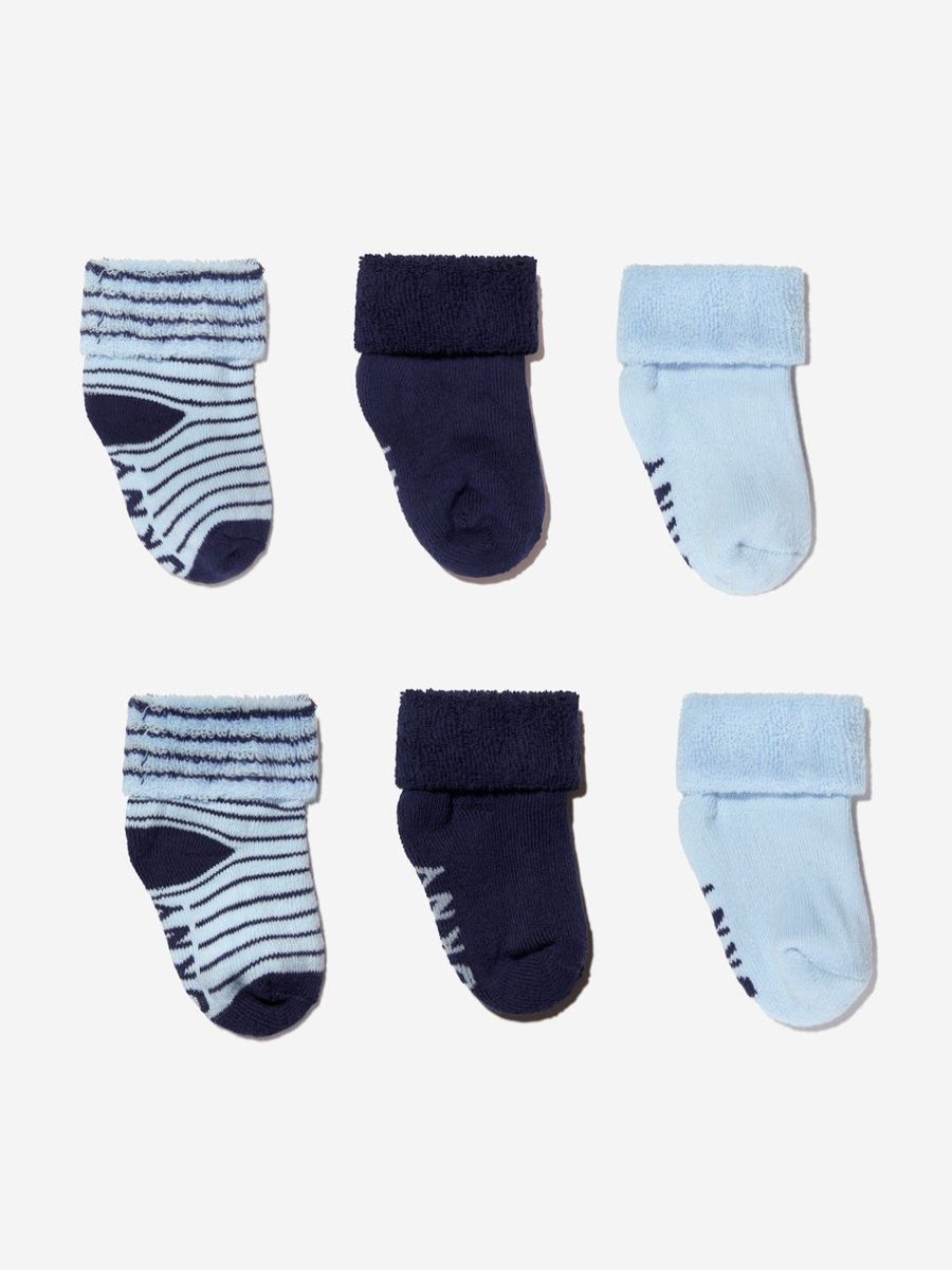 Baby DKNY Socks & Tights | Baby Boys Socks Set In Blue