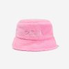 Teen MC2 Saint Barth Shorts | Girls Sherpa Bucket Hat In Pink