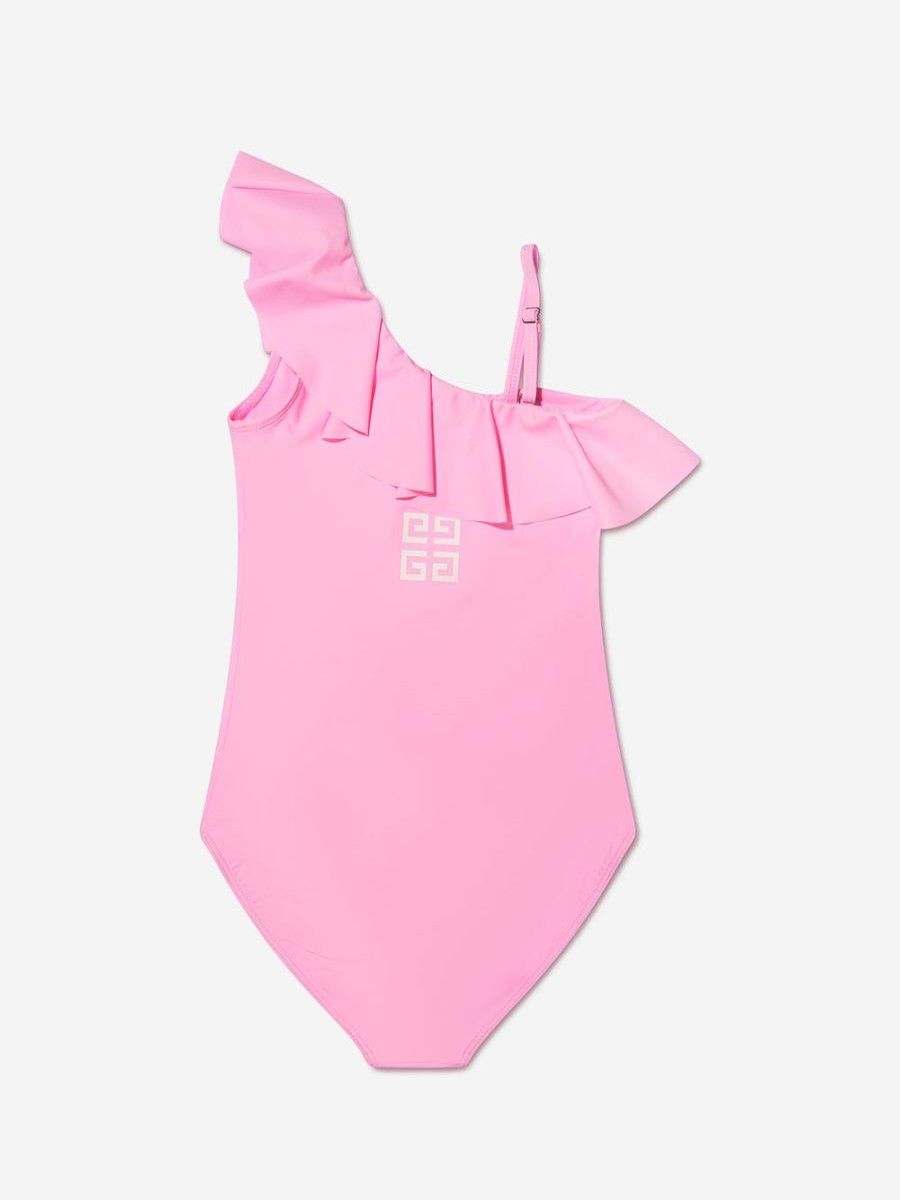 Teen Givenchy Swimwear | Girls Sunset Print Swimming Costume In Pink