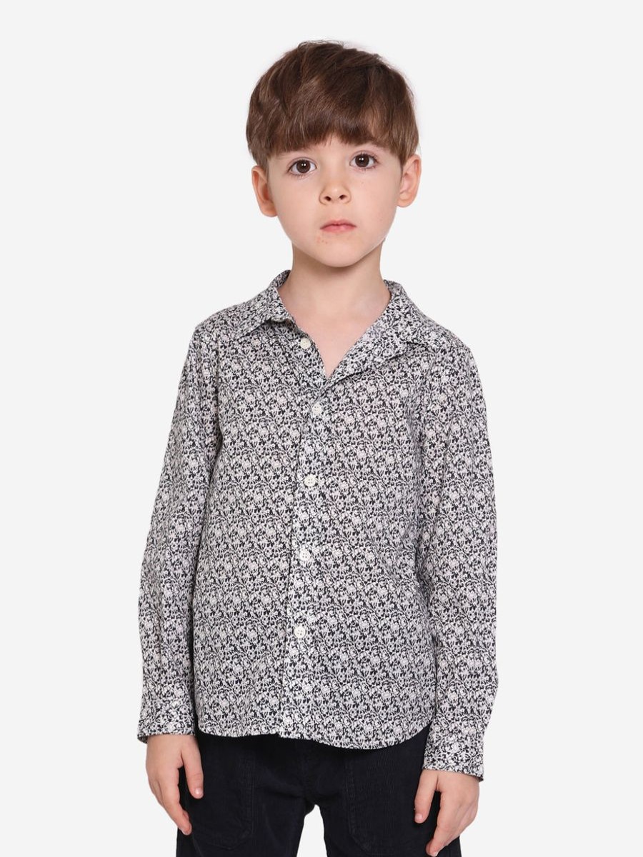 Teen Bonpoint Shirts | Boys Daho Shirt In Blue