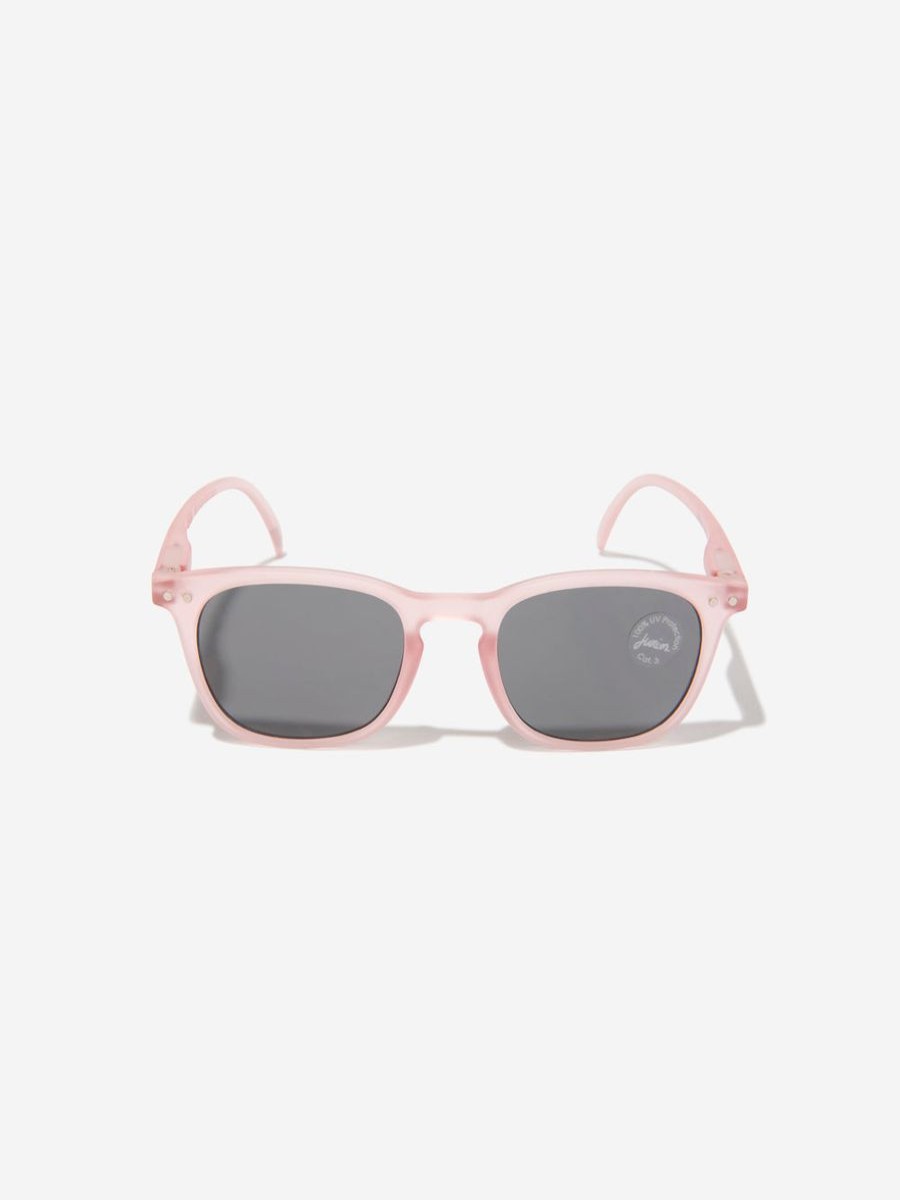 Girls Izipizi Sunglasses | Girls Iconic Trapeze Sunglasses In Pink