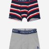 Teen Ralph Lauren Kids Sweatshirts & Hoodies | Boys 2 Pack Boxer Shorts Set In Multicolour