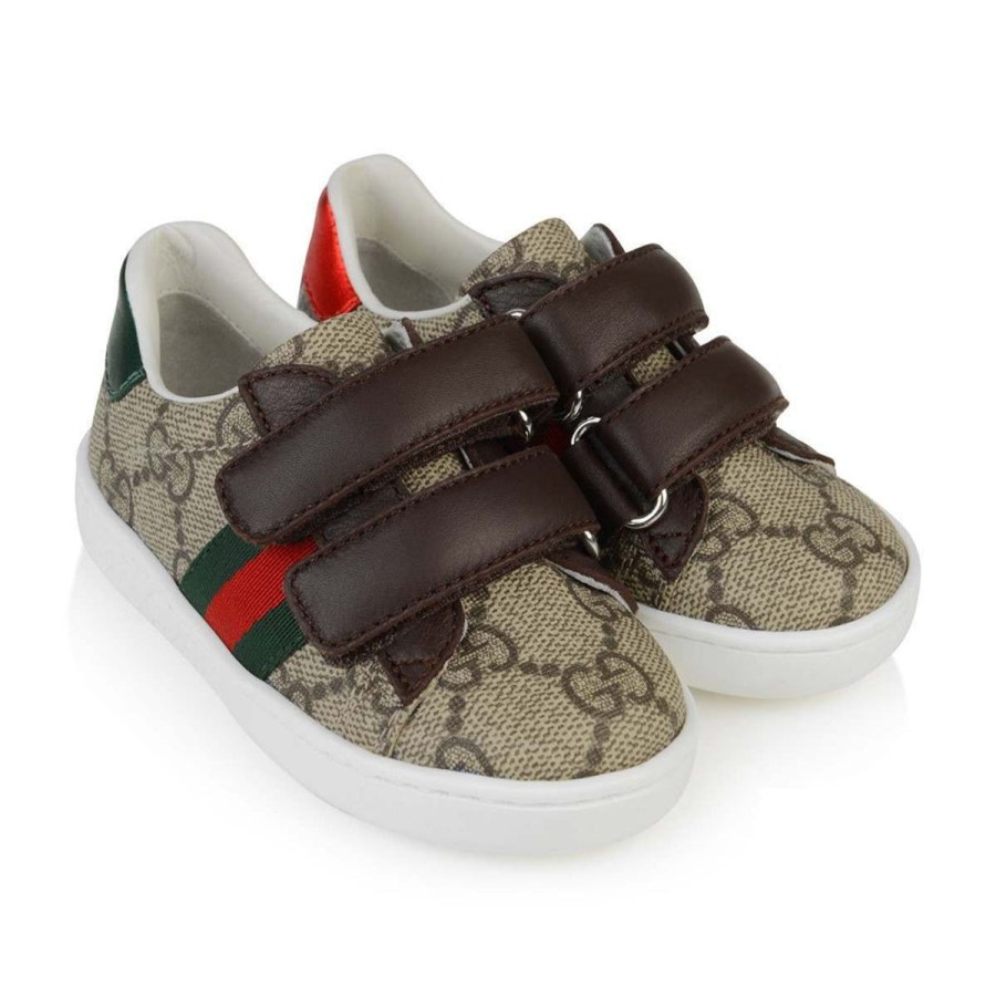 Teen Gucci Kids Footwear | Gucci Gg Supreme Trainers