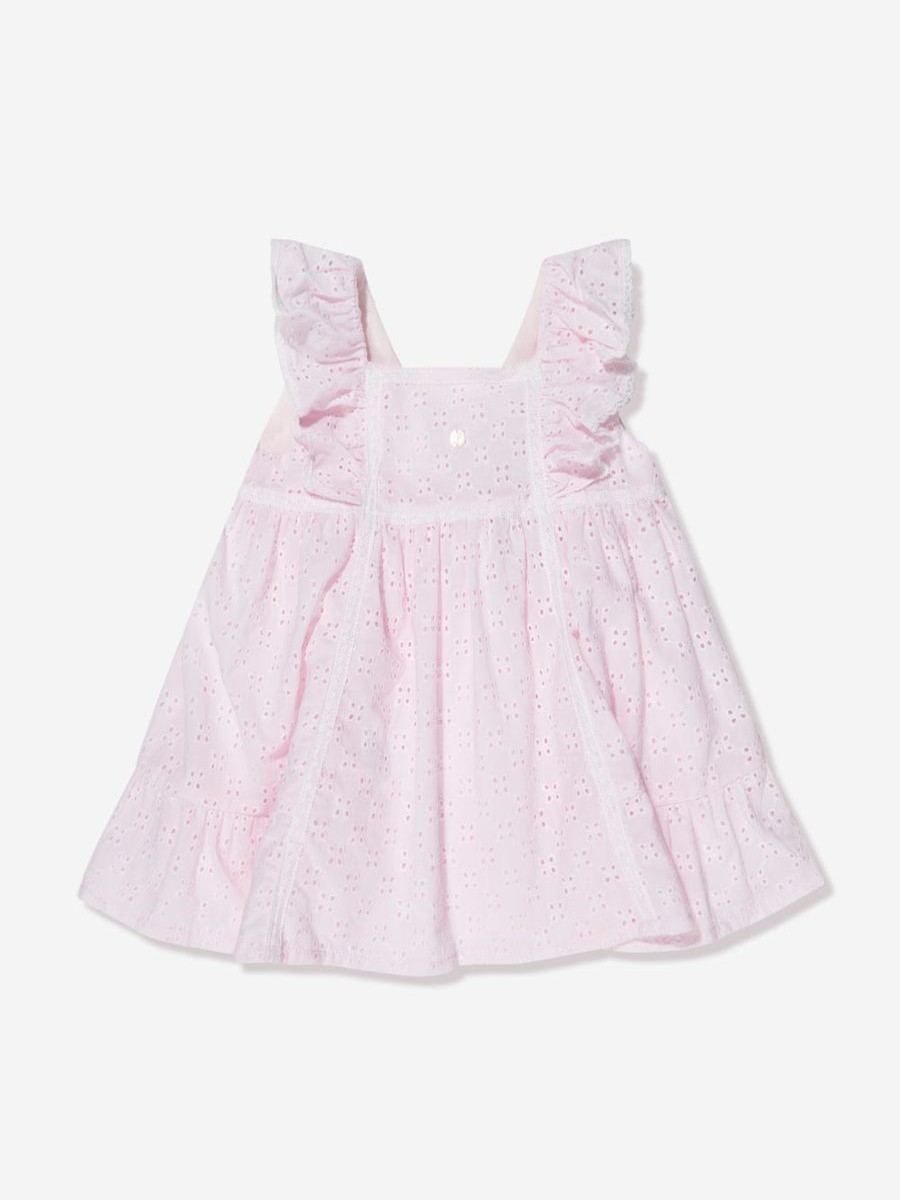 Baby Patachou Dresses | Girls Sleeveless Frilly Dress In Pink