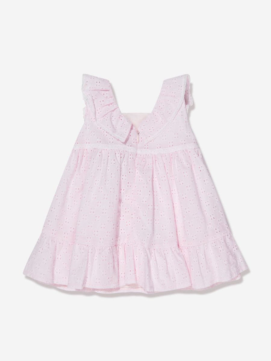 Baby Patachou Dresses | Girls Sleeveless Frilly Dress In Pink