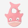 Baby Baby Bites Bottles, Dummies & Bibs | Baby Girls Waterproof Shark Bib In Pink