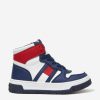 Teen Tommy Hilfiger Footwear | Tommy Hilfiger - Boys High Top Lace Up Trainers | Childsplay Clothing