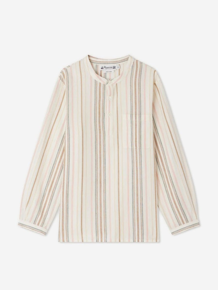 Teen Bonpoint Shirts | Boys Artiste Shirt In Multicolour