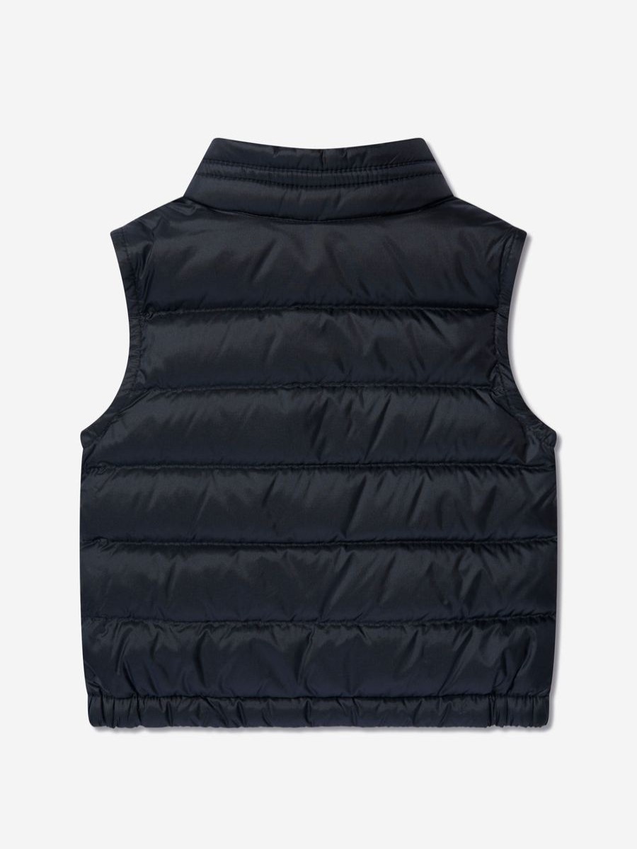 Baby Moncler Enfant Coats & Jackets | Baby Down Padded New Amaury Gilet In Navy