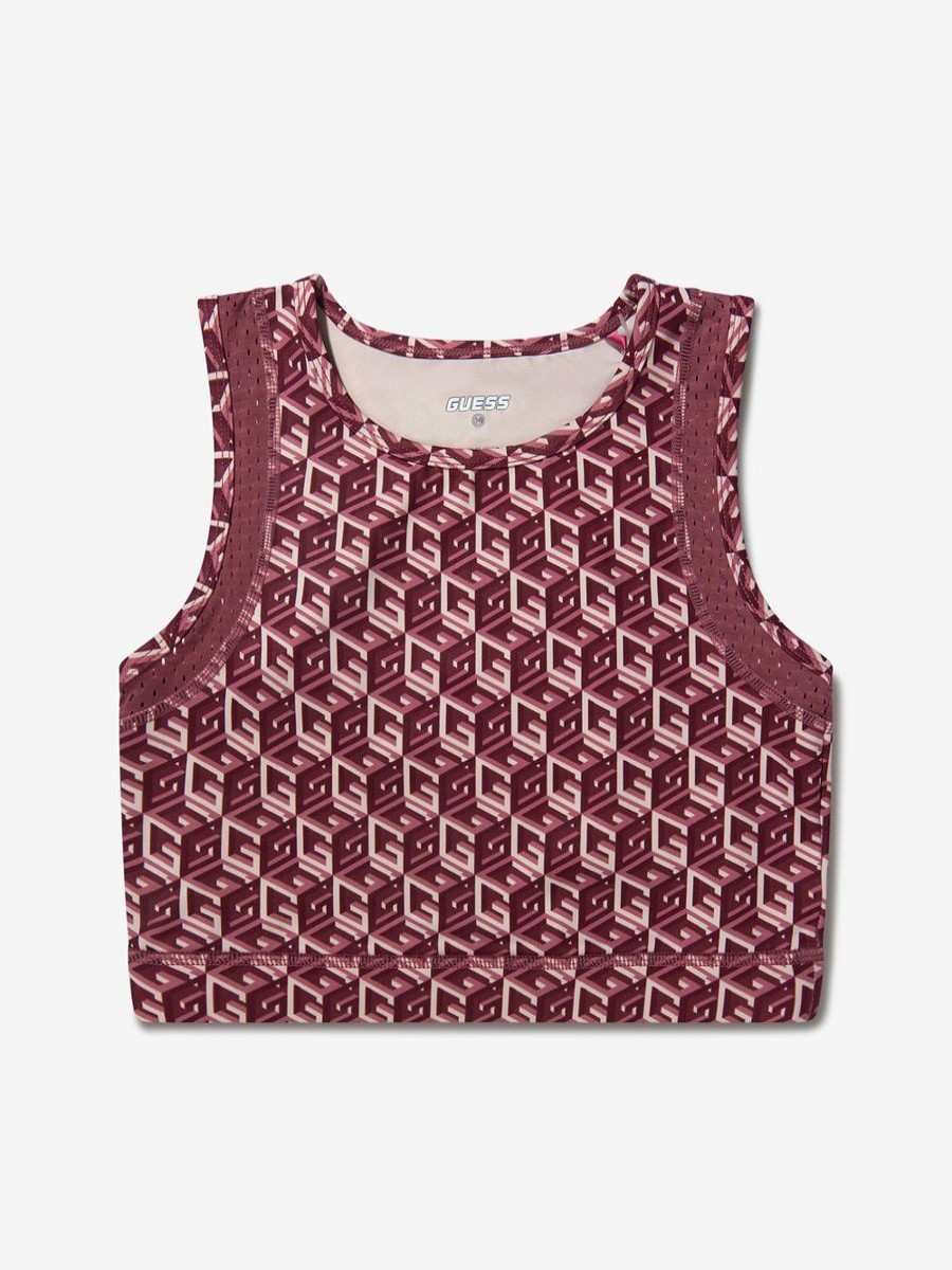 Girls Guess Underwear | Girls Logo Print Sports Bra