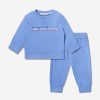 Baby Moncler Enfant Tracksuits | Baby Boys Logo Tracksuit In Blue