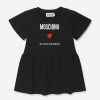 Baby Moschino Kids Dresses | Baby Girls Logo Jersey Dress In Black