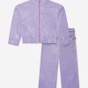 Girls Billieblush Tracksuits | Girls Velour Tracksuit In Purple