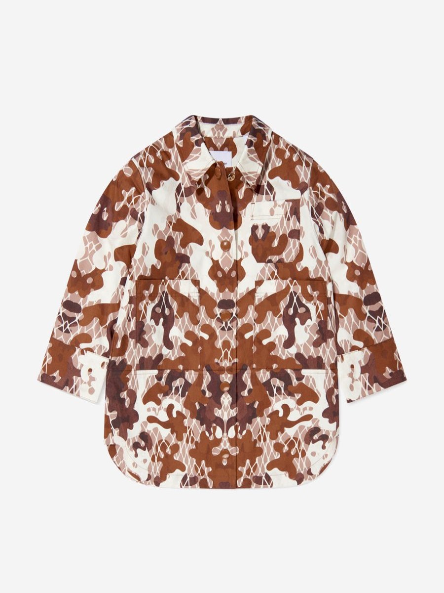 Teen Burberry Kids Sweatshirts & Hoodies | Burberry Kids - Girls Patricia Camouflage Print Dress | Childsplay Clothing