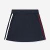 Teen Tommy Hilfiger Sweatshirts & Hoodies | Girls Global Stripe Punto Skater Skirt In Navy