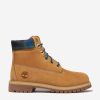 Teen Timberland Footwear | Kids Nubuck 6 Inch Premium Plaid Hack Boots