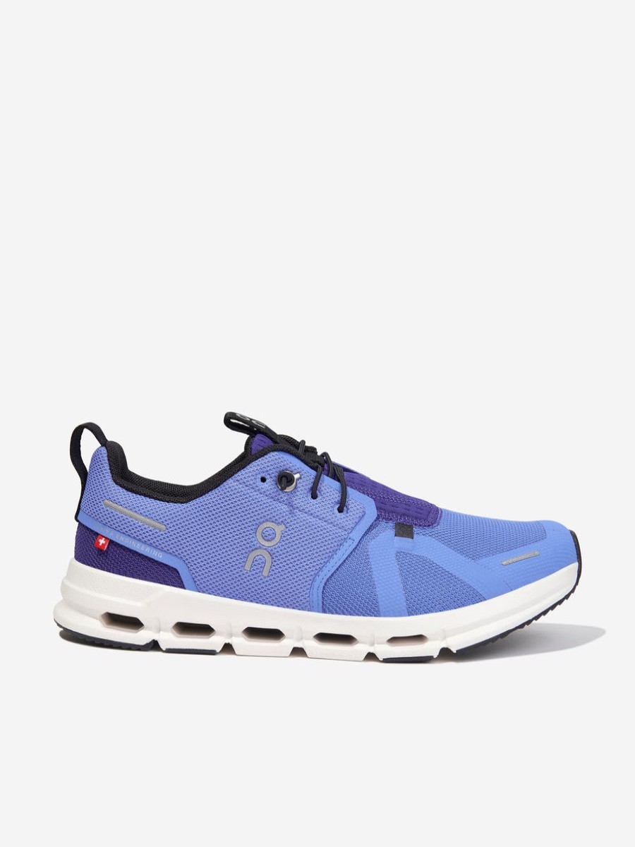 Girls On Running Sneakers | Kids Cloud Sky Trainers In Blue