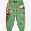 Baby Molo Sweatpants | Kids Animal Living Joggers In Green