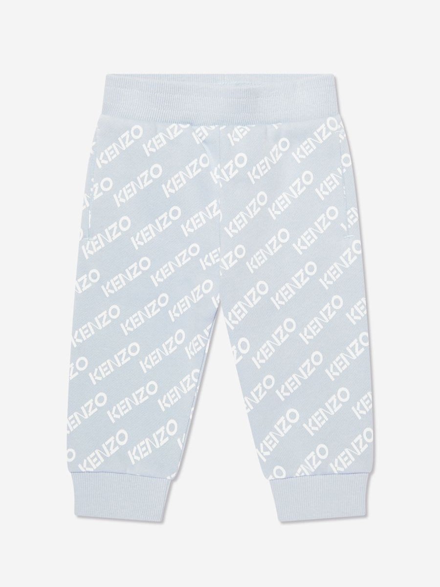 Baby KENZO KIDS Sweatpants | Baby Boys Logo Joggers In Blue