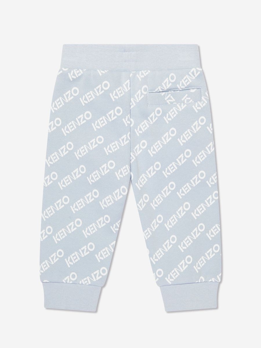 Baby KENZO KIDS Sweatpants | Baby Boys Logo Joggers In Blue