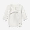 Baby Paz Rodriguez Babygrows & Rompers | Baby Girls Romper In Ivory