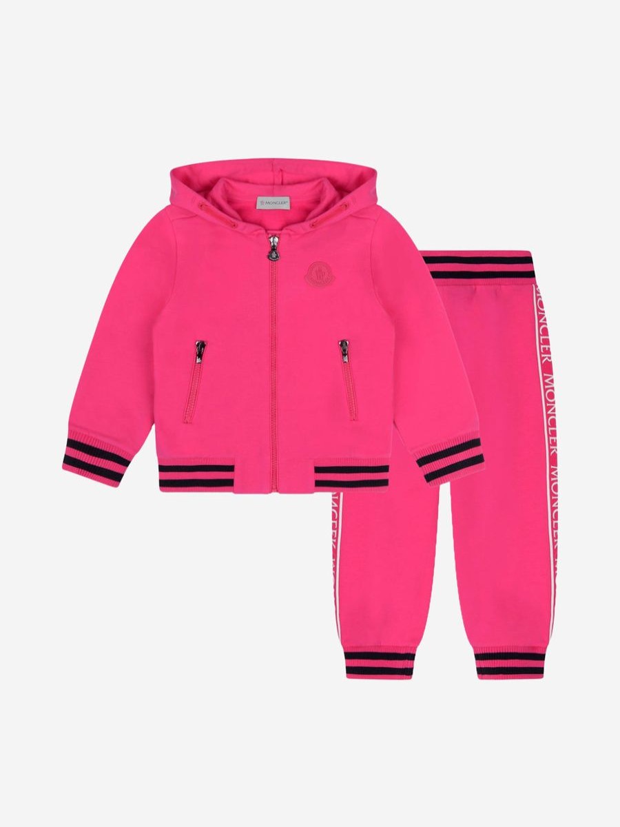 Girls Moncler Enfant Tracksuits | Moncler Girls Cotton Tracksuit