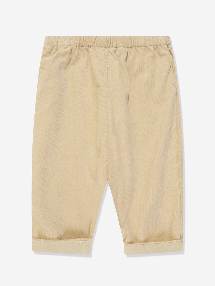 Girls Bonpoint Trousers | Baby Dandy Trousers In Beige