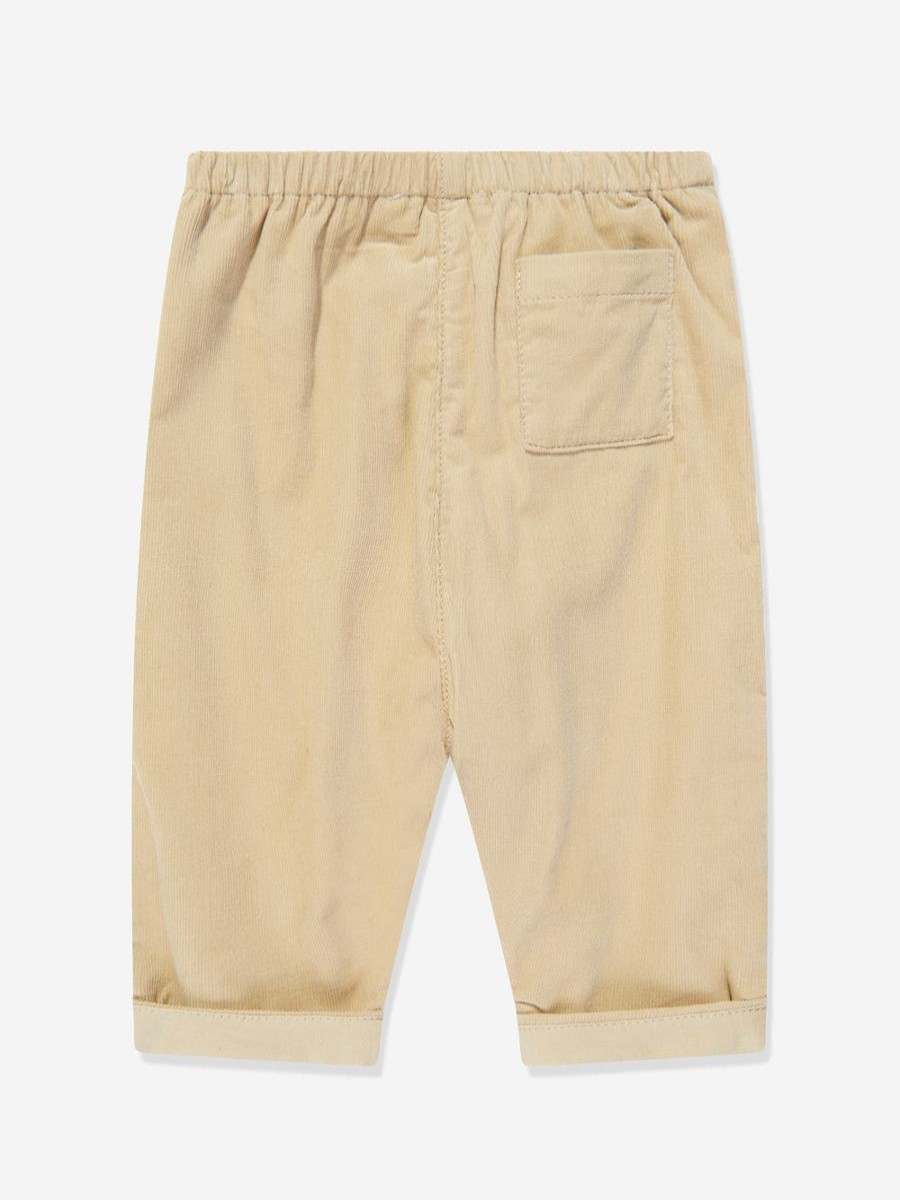 Girls Bonpoint Trousers | Baby Dandy Trousers In Beige