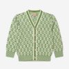 Girls Gucci Kids Jumpers & Cardigans | Kids Gg Knitted Cardigan In Green