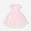 Baby Sarah Louise Dresses | Sarah Louise - Girls Ceremonial Ballerina Length Dress In Pink | Childsplay Clothing