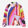 Teen Emilio Pucci Sweatshirts & Hoodies | Girls Iride Print Blouse In Multicolour