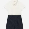 Baby Fendi Kids Babygrows & Rompers | Baby Boys Ff Logo Romper In Navy