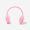 Teen MC2 Saint Barth Shorts | Girls Fur Earmuffs In Pink