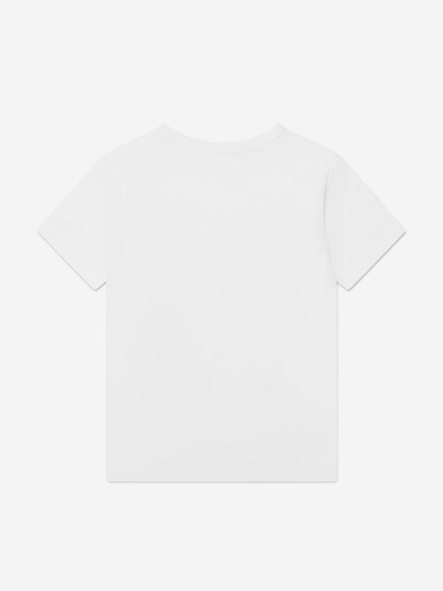 Girls MARC JACOBS Tops & T-Shirts | Girls Logo Print T-Shirt In White