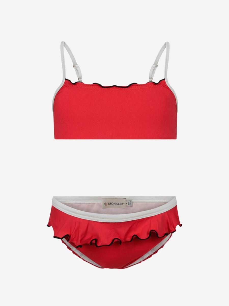 Girls Moncler Enfant Swimwear | Girls Coral Bikini