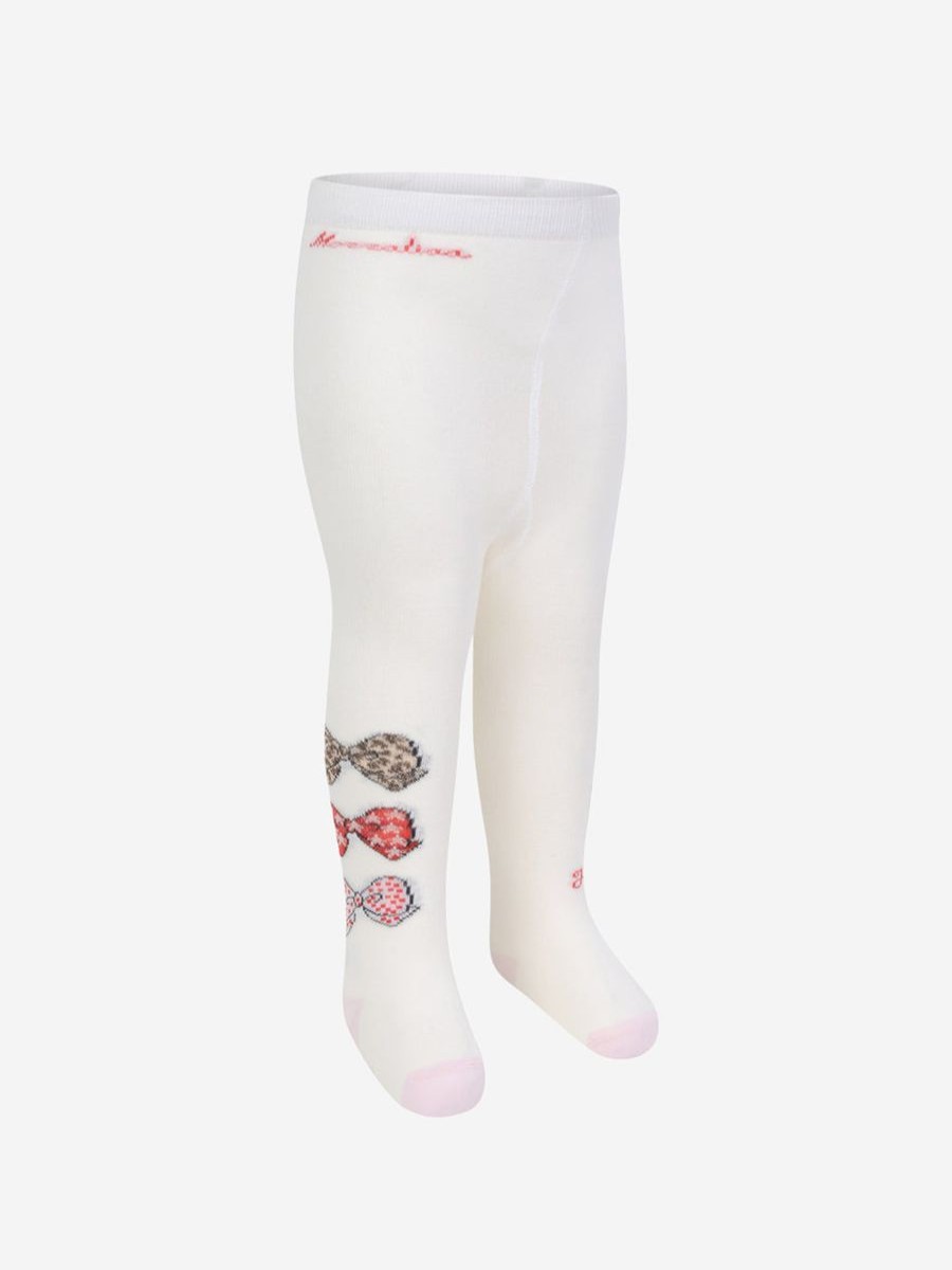 Baby Monnalisa Socks & Tights | Baby Girls Hello Kitty Tights