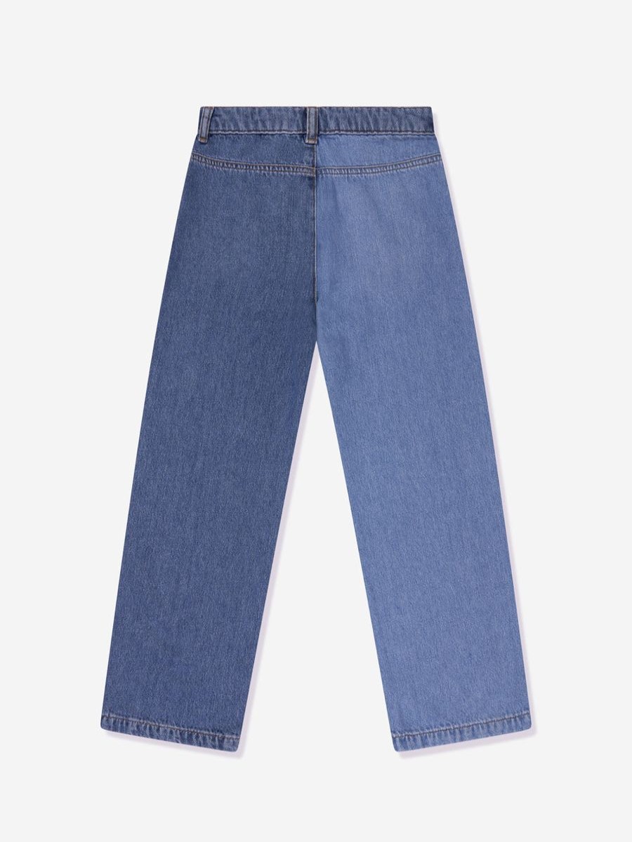 Girls Emporio Armani Jeans | Girls Wide Leg Jeans In Blue