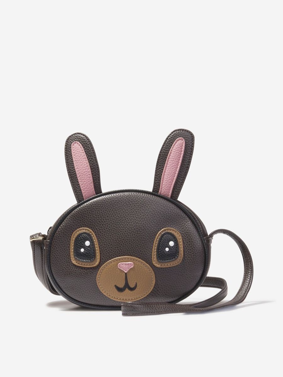 Girls Molo Bags & Backpacks | Girls Rabbit Shoulder Bag In Black